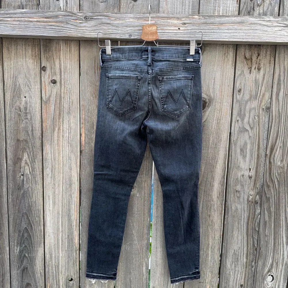 Mother The Undone Hem Looker Ankle in Stealing Shadows Size 26